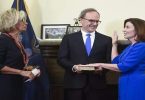 Kathy Hochul, New York's first female governor, oath to end the 'disorder'
