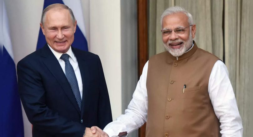 Modi, Putin discusses steps to ensure regional security
