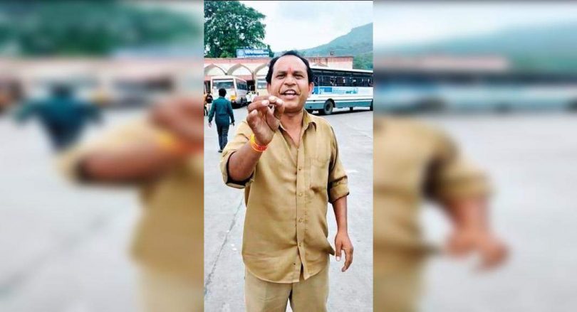 The GSRTC bus driver on a song, promotes 'Safe' st with videos