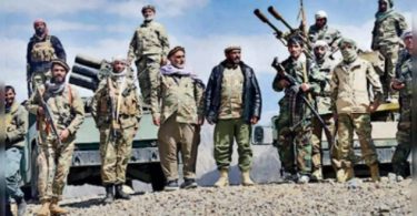 With nest machine gun, mortar, post supervision, Panjshir Fighters dig up to defend the valley