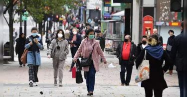 The UK recorded the death toll in relation to the highest covid since March