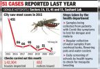 First season: five positive tests for dengue fever