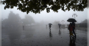 Heavy rainfall is most likely in the four Himachal District
