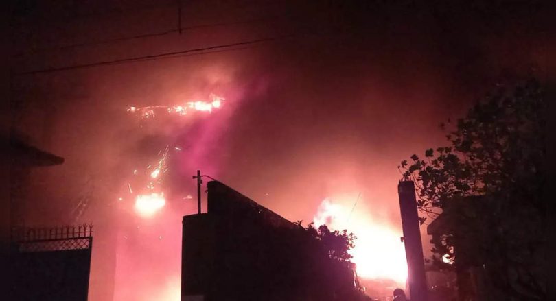 Fire broke in three factories in Kanpur