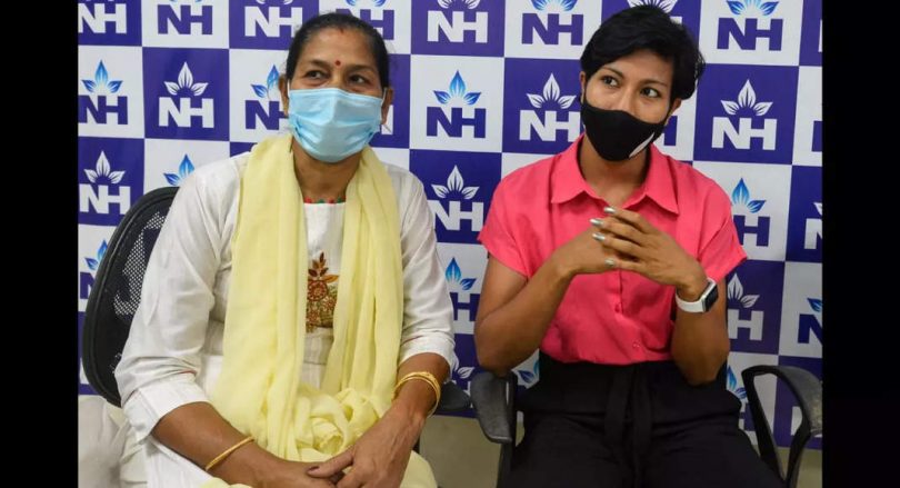 Lovlina Olympic Medal in Kolkata for Mom Check-Up