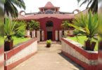The selection panel to choose the University of Goa VC is under the clouds