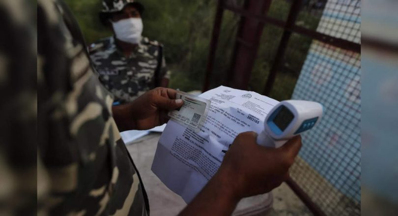 Four was arrested for preparing a proxy candidate for the Recruitment Exam: Police