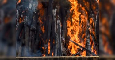 Elderly Human Jumping to Pyre Funeral Wife, Burned to Death in Odisha