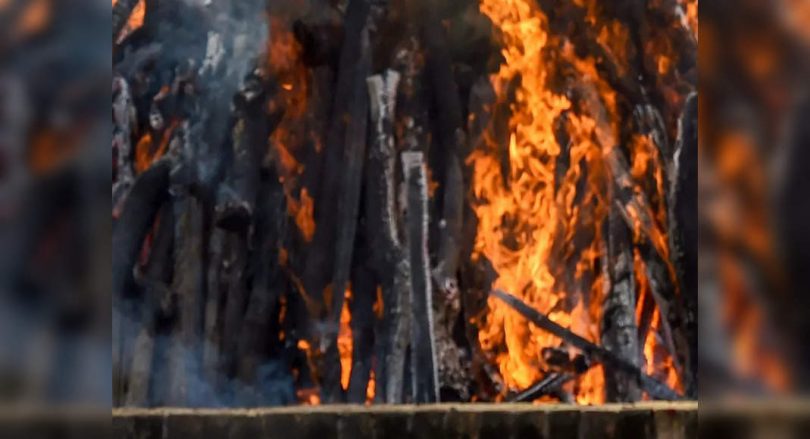 Elderly Human Jumping to Pyre Funeral Wife, Burned to Death in Odisha