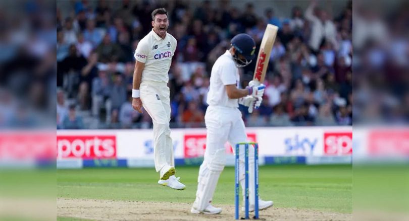 Anderson joined Lyon in dismissing Kohli seven times in the test