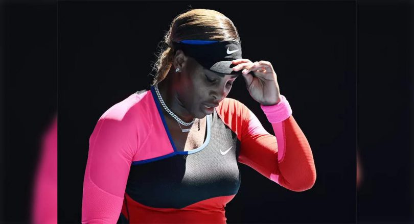 Serena Williams withdrew from our open because of a hamstring
