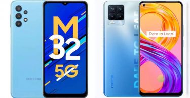 Samsung Galaxy M32 5G vs Realme 8 Pro: Two medium smartphones compared