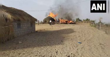 IAF's MIG-21 Bison Fighter Plane Accident in Barmer, Pilot Safe