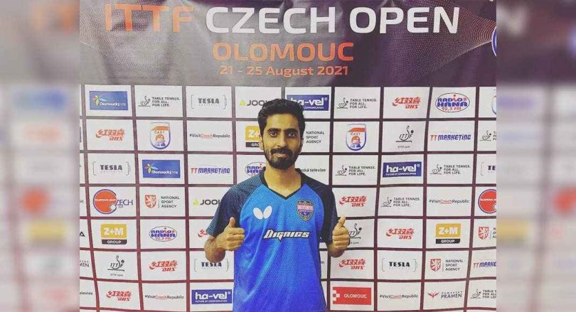 Indian Paddler Sathiyan won the ITTF Czech Open Title