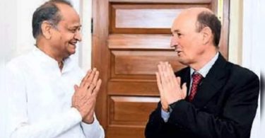 Argentina Delegation calls in Gehlot, Guv Kerraj Mishra