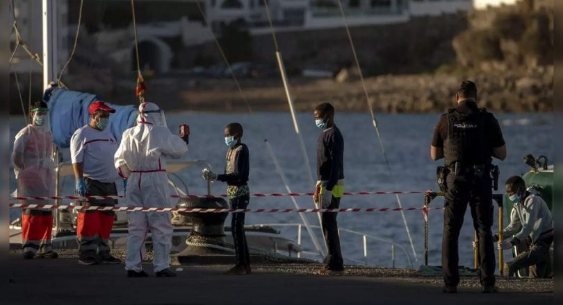 Spain quarreled with migrant law as continuing border pressure