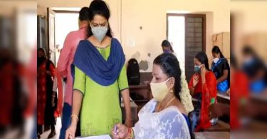 Kerala Wanita Khala 45 years old appeared for the 10th grade exam as soon as her marriage