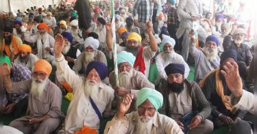 The National Convention for Farmers for Mark 9 months protest began at the Singhu border