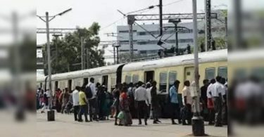 Seven suburban trains were canceled in Chennai