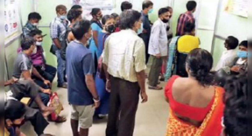 Chaos in the Vax Center Kolkata Municipal Corpn-Run