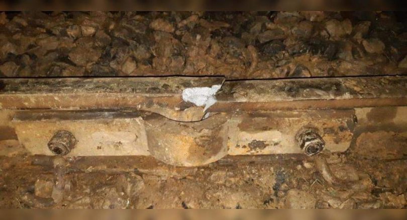 Rail fracture interferes with train services