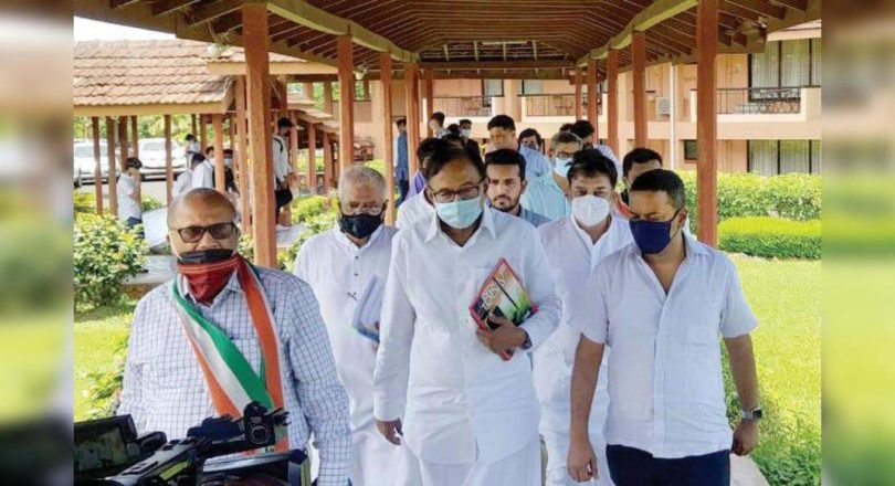 Goa: P Chidambaram took a stock of congressional election attitudes