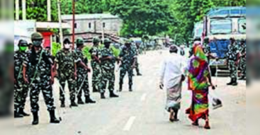 Assam, Mizoram compete for the construction of the border road