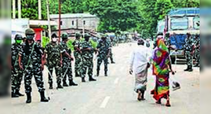 Assam, Mizoram compete for the construction of the border road