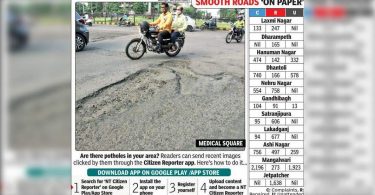 Hole: 5,101 Repaired: 5,206 However, the road throughout the city is in a bad form