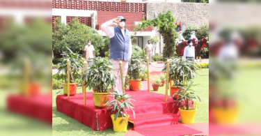 GUV Punjab leaves with ceremonial delivery