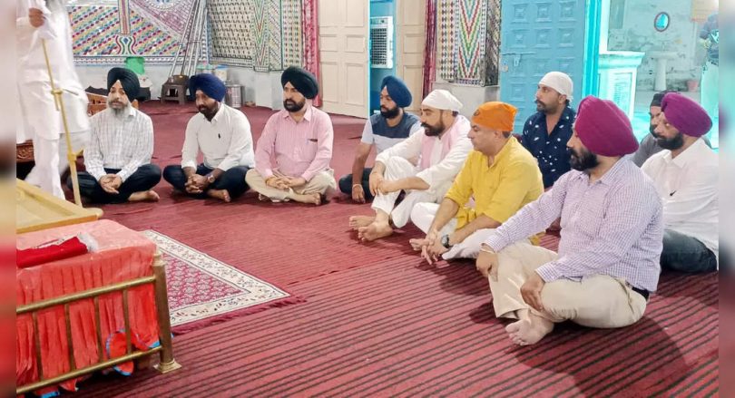 BJP offers Thanksgiving prayer to safely bring Saroop Sri Guru Granth Sahib from Afghanistan