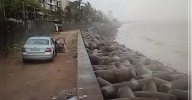 'Versova beach is destroyed by a new wall, Tetrapods'