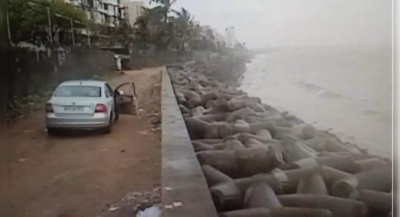 'Versova beach is destroyed by a new wall, Tetrapods'