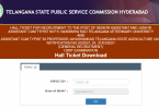 TSPSC 2021 Hall tickets for JA and SA exams are released, this is the download link