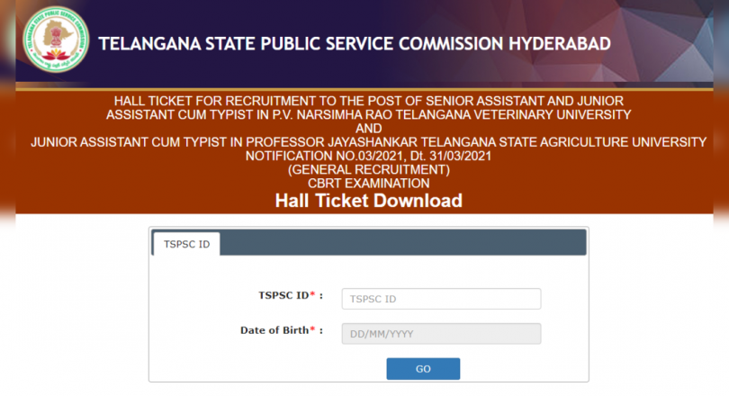 TSPSC 2021 Hall tickets for JA and SA exams are released, this is the download link