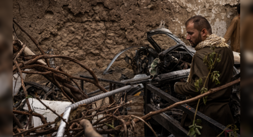 'Rocket comes, hit a car full of children': US drone strike destroys Kabul's family