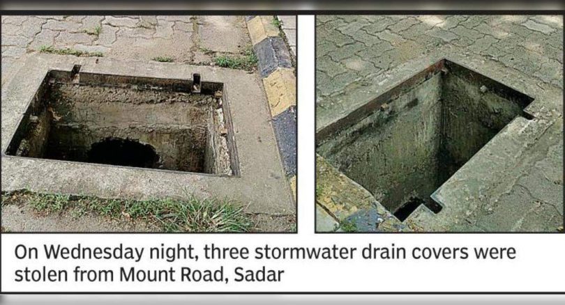 Theft includes a risk hole with risky, worried NMC