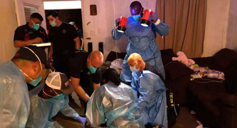 AS Coronavirus hospitalization reaches eight months more than 100,000