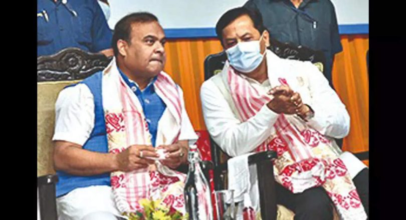 Inking agreement to build the first slipway in Guwahati's guwahati