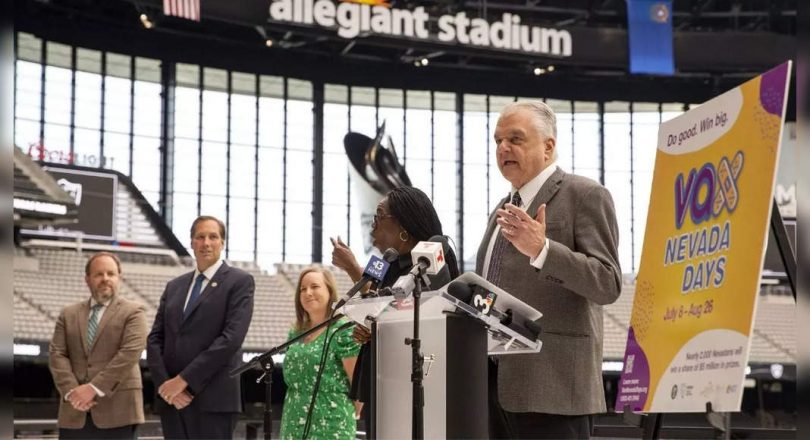 Men Nevada won $ 1 million in vaccine jackpots