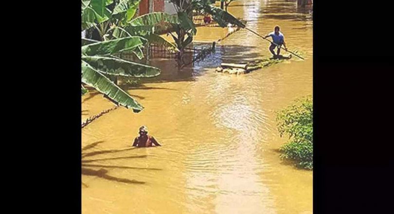 85,000 hit in seven Assam District when the flood situation deteriorated