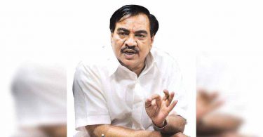 Ed attached the Eknath Khadse assets