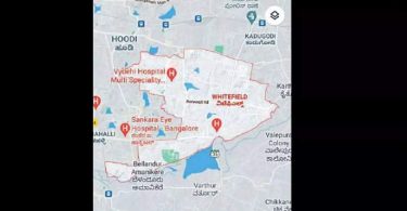 Google corrects the map after being sad