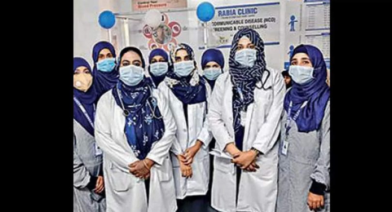 The clinic in Hyd Mosque treats 25,000 women in a year
