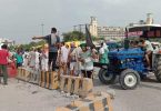 Farmers blocked the highway in Haryana over lathicharge in farmers in Karnal, Congress condemned incident