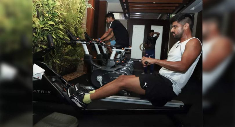 IPL: Delhi's Mactal player crashed into the gym after completing quarantine in Dubai