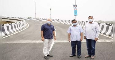 CM Opens Cloverleaf at Vihar-i Flyover Mayor