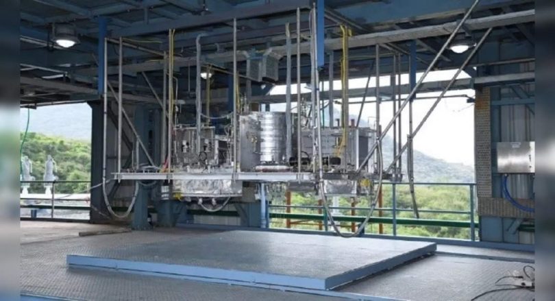 ISRO test system propulsion module service