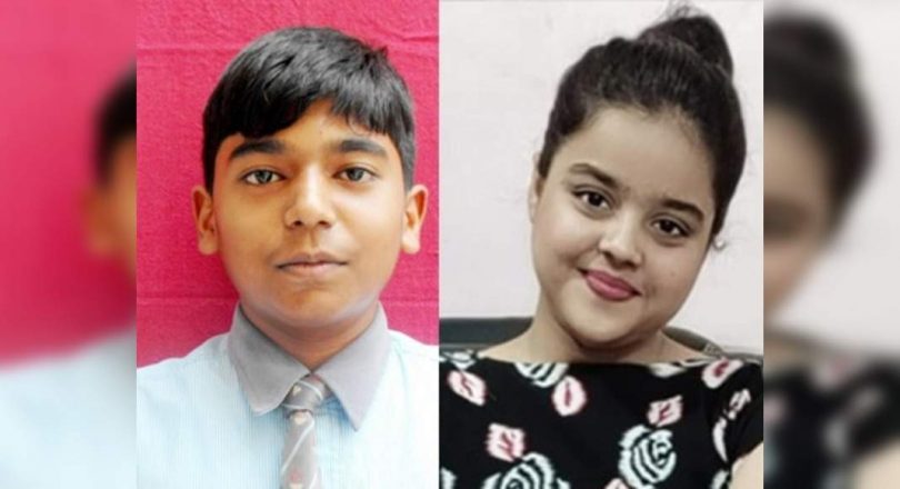 Parth and Nandini shine on the class X CBSE board in Sangam City, a score of 99.4%