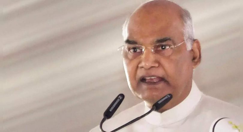 President Kovind called for students to build strong and independent India